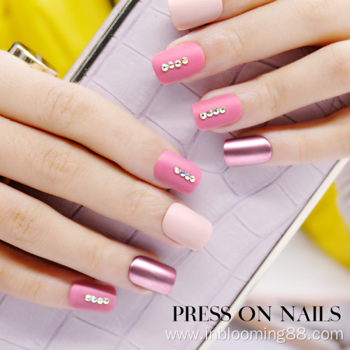 Wholesale Abs Short Press On Nails Private Label